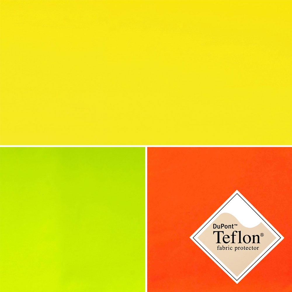 Peach fluorescerende farver (EN20471) - Udendørs stof med Teflon® imprægnering