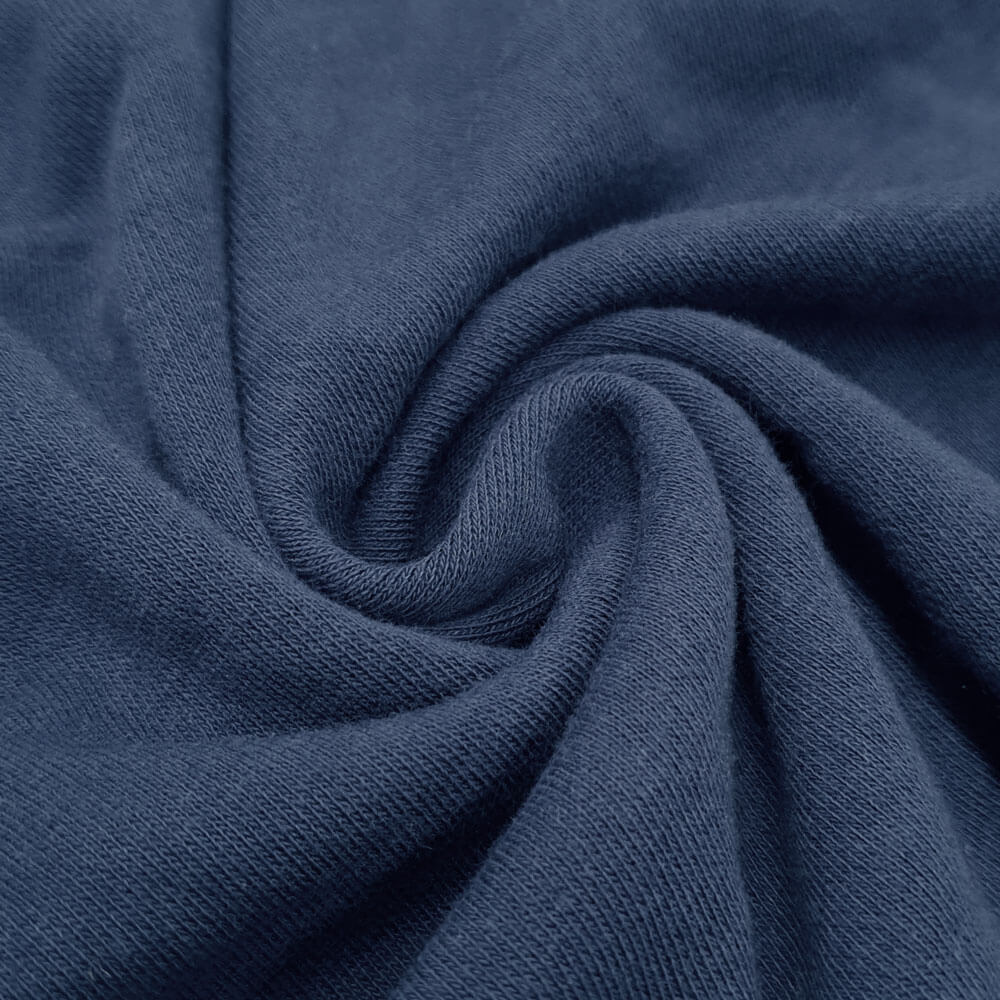 Octavia - Sweat i fransk frotté - Mørkeblå