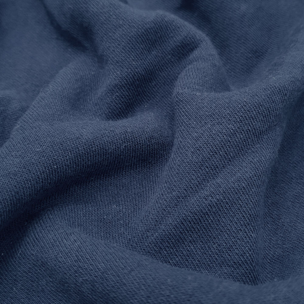 Octavia - Sweat i fransk frotté - Mørkeblå