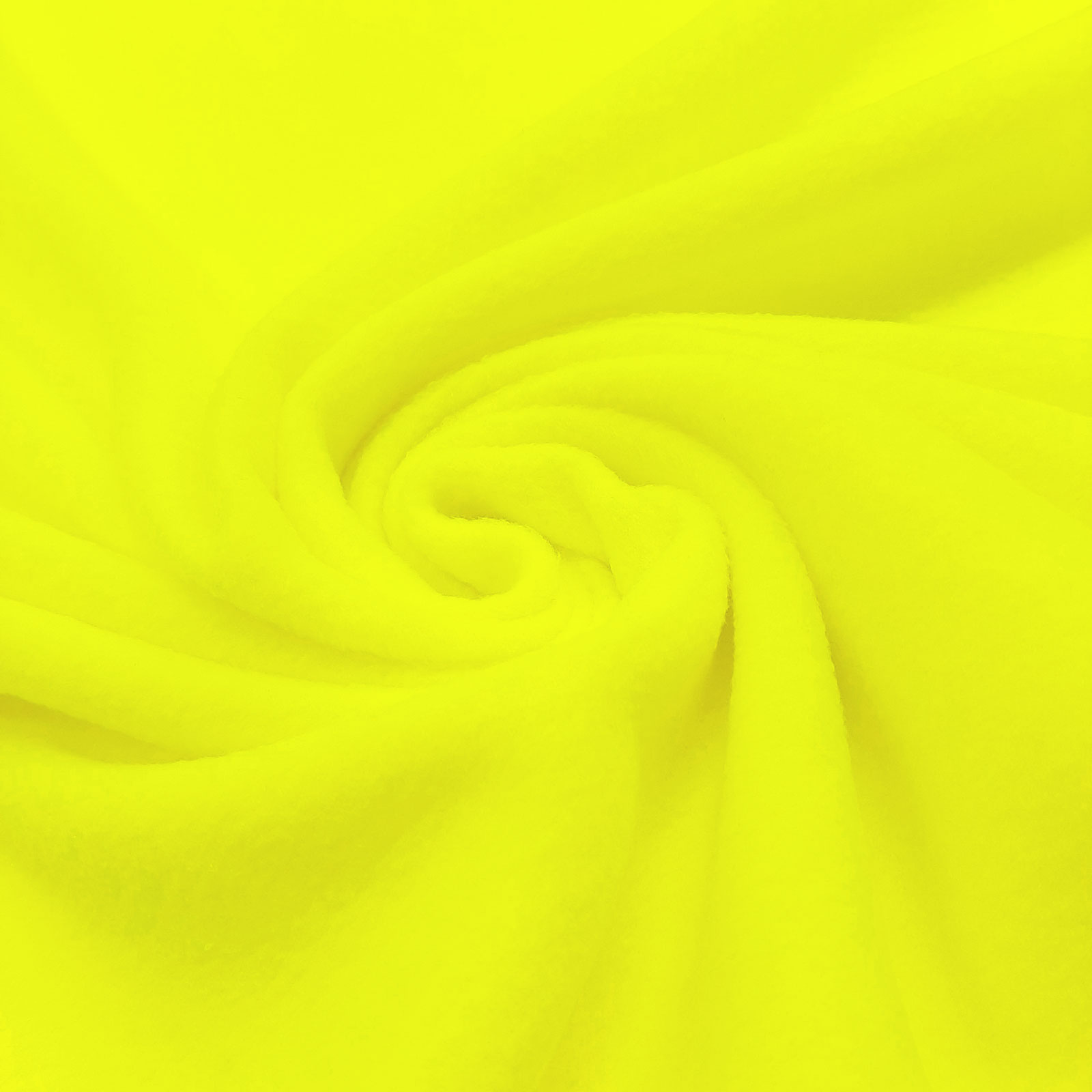 Polarfleece Mikrofiberdug lysende farver - Neon gul
