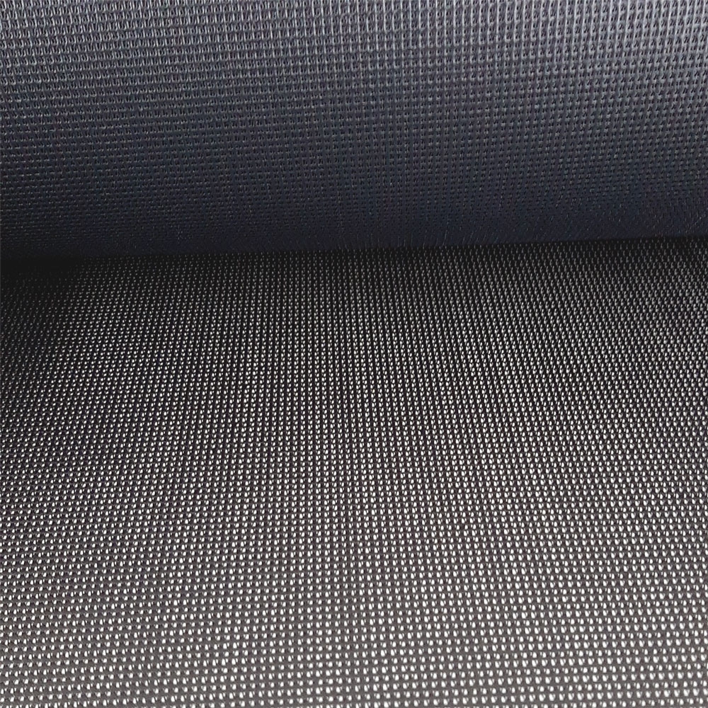 Gitterstof Seat Gard - ekstra bredde 205 cm (flammehæmmende og UV-bestandig) Sort / antracit