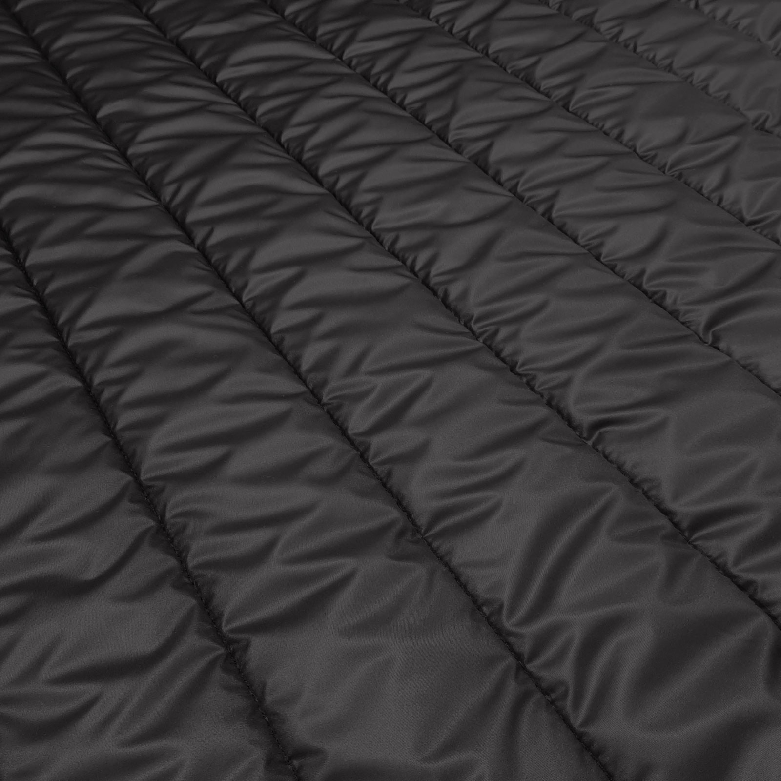 Superior - quiltning af yderstof - Oeko-Tex® langsgående quiltning - Vandafvisende - Sort