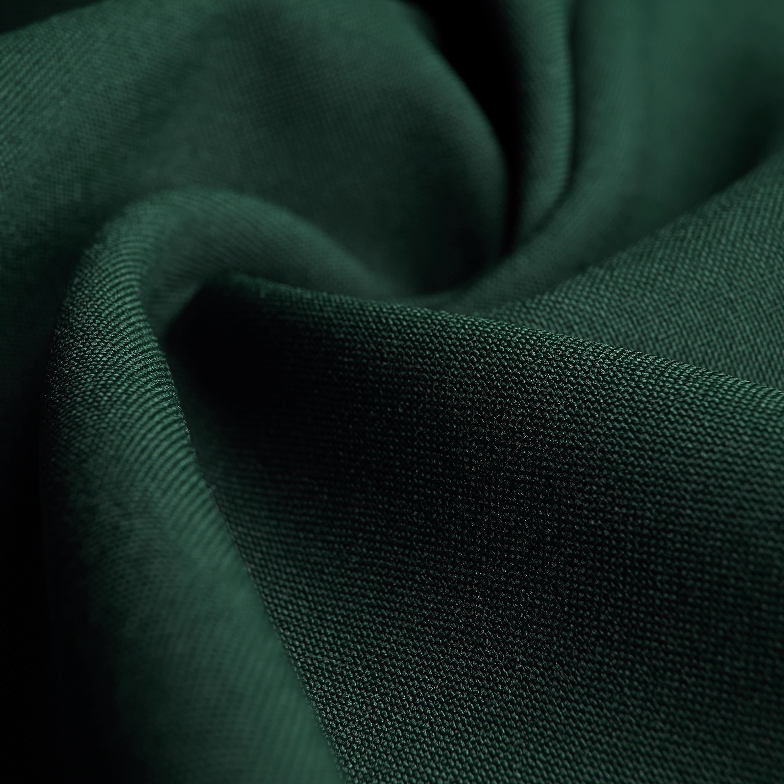 Burlington - OEKO-TEX® dekorativt stof - Mørkegrøn 
