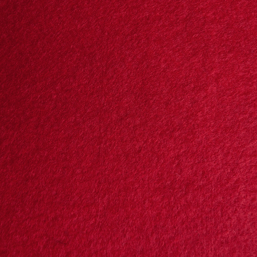 Filt - Håndværksfilt / Dekorationsfilt - Rød