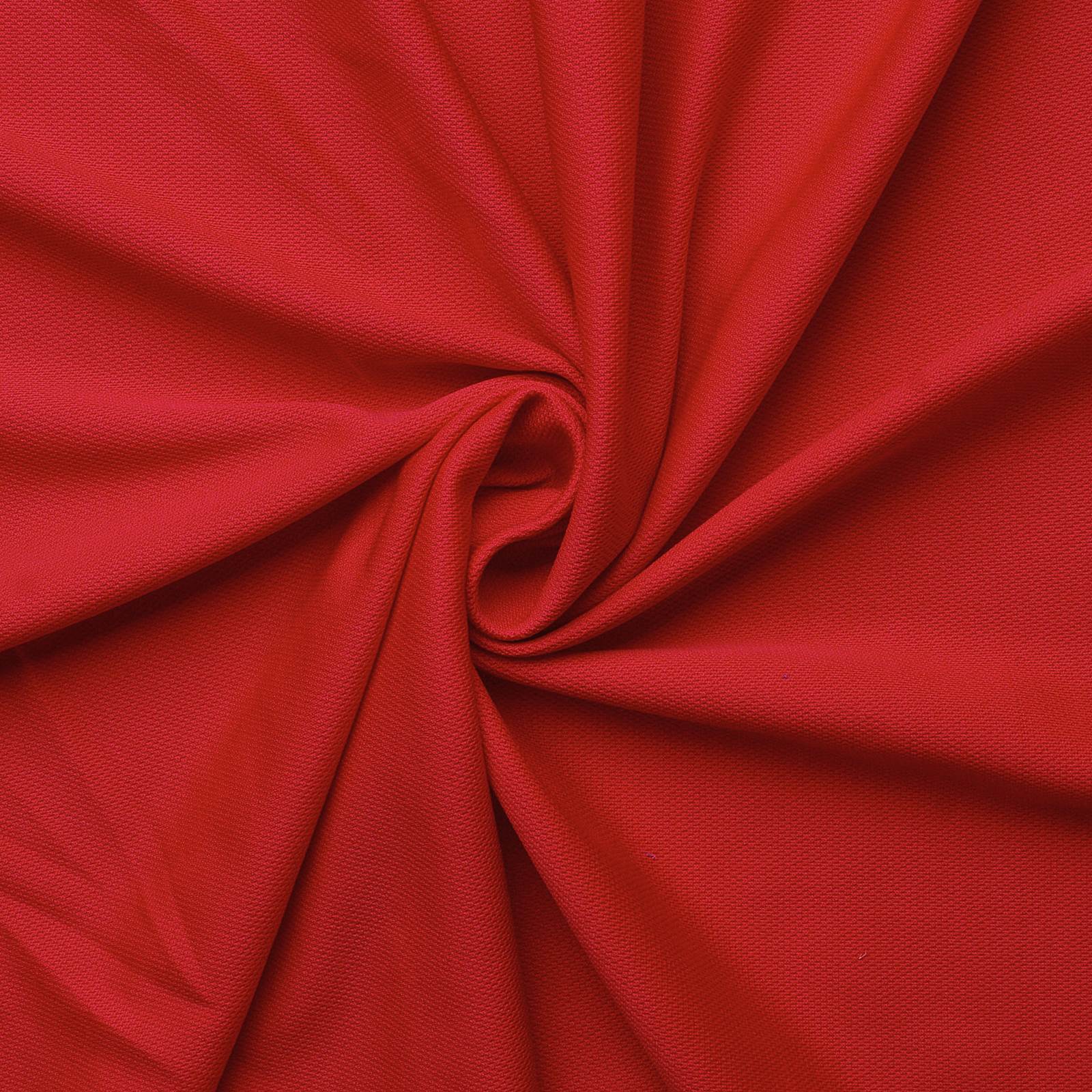 COOLMAX® Light - Funktionel jersey med fin struktur - Rød