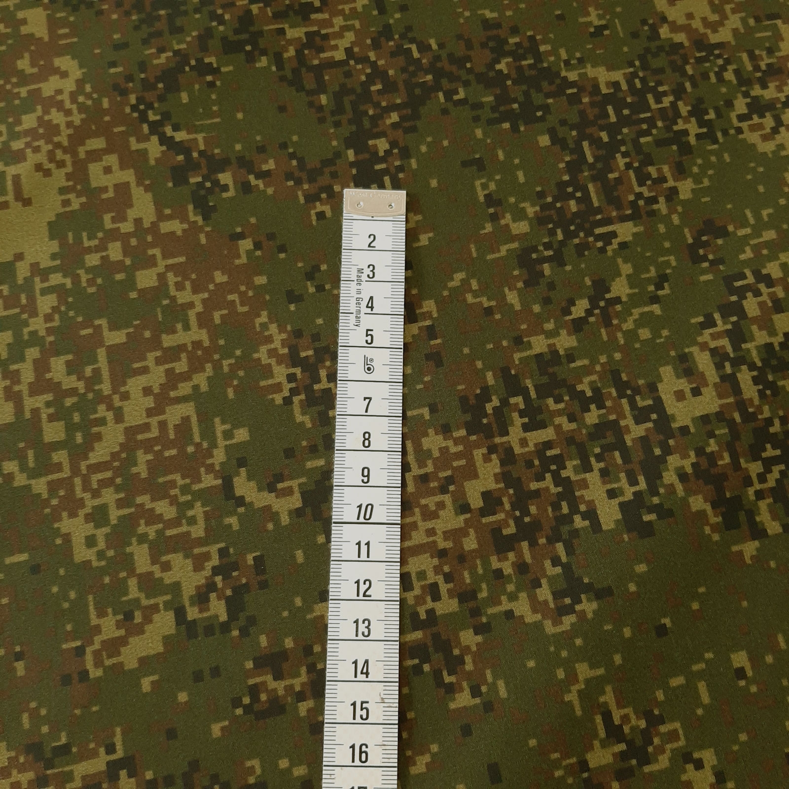 Pixel camouflage print rogers - ydre stoflaminat med klimamembran