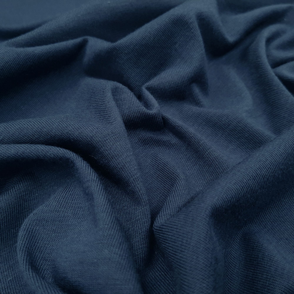 Oeko-Tex® Jersey - mørkeblå