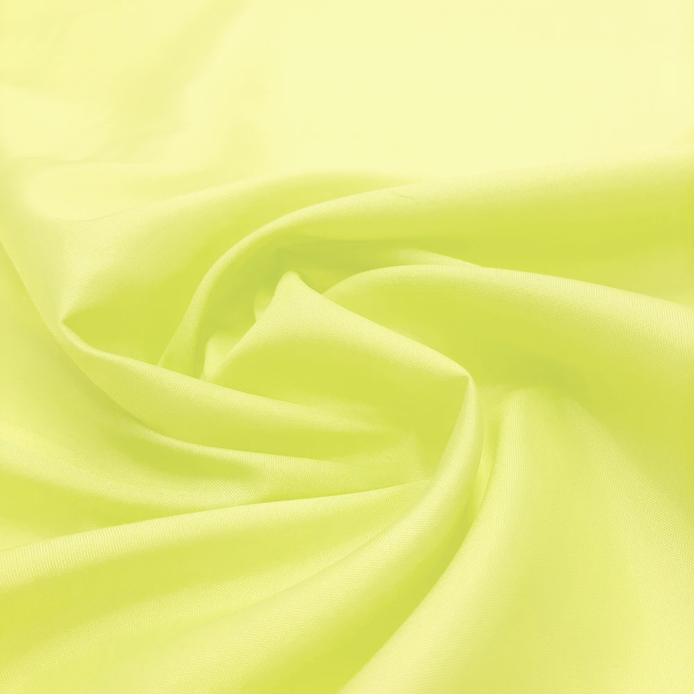 Deco taft / universalstof - neon gul-grøn
